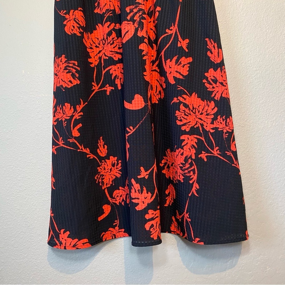 Who What Wear Womens Floral Dark Feminine Romantic Whimsigoth Dress Size S Black - Picture 5 of 16